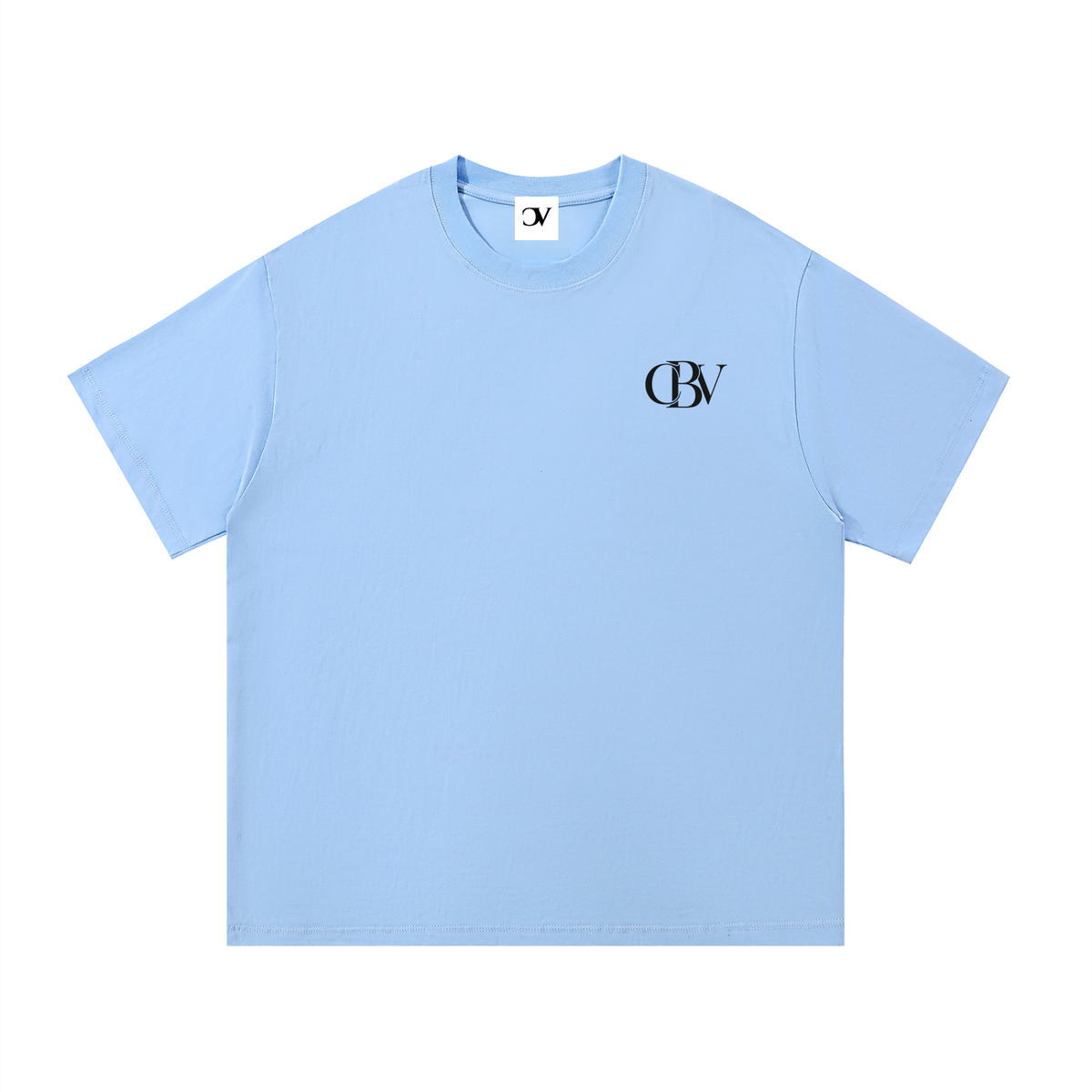 Plain “CBV” CUTZBYVILL Cotton T-Shirt