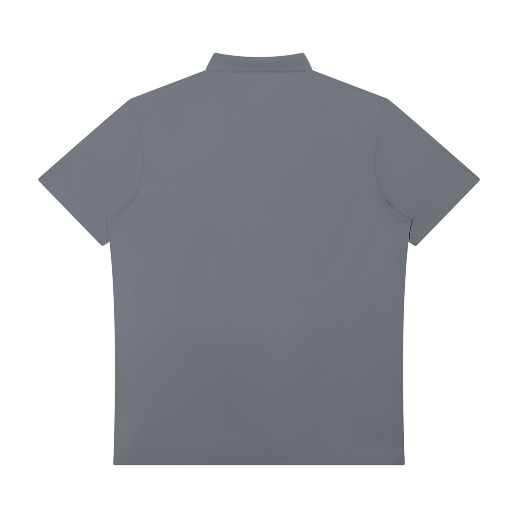 “CBV” Men's Quarter-Zip Performance Polo Shirt