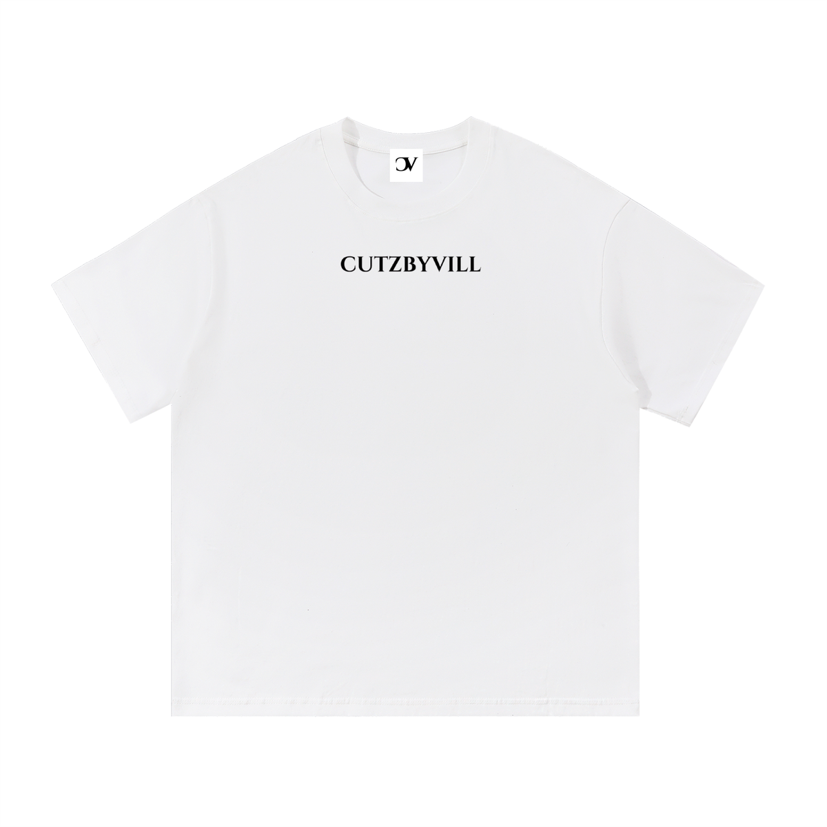 “CV” CUTZBYVILL Cotton T-Shirt