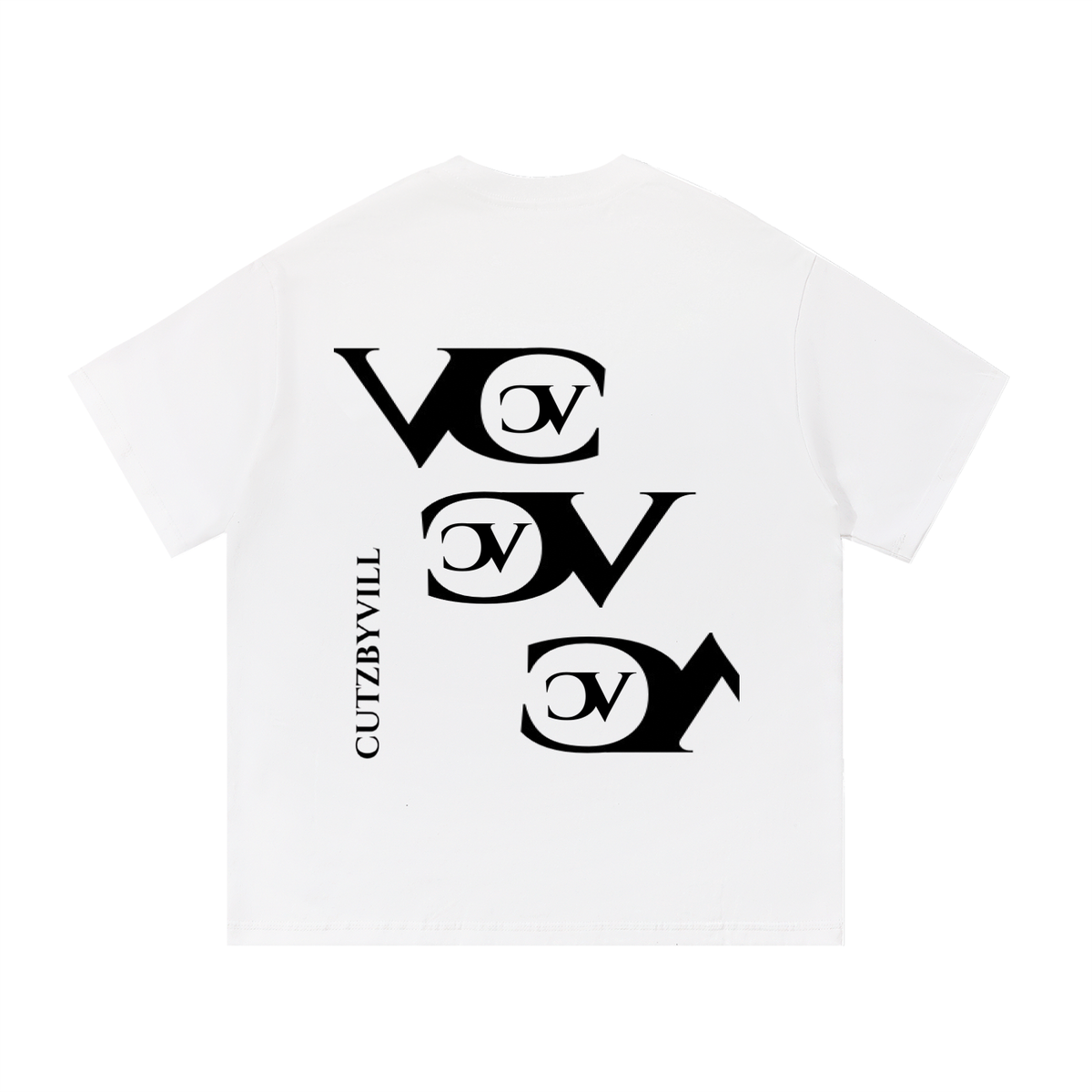 “CV” CUTZBYVILL Cotton T-Shirt