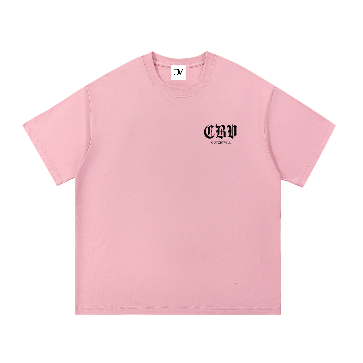 PLAIN “CBV” CUTZBYVILL Essential Cotton T-Shirt