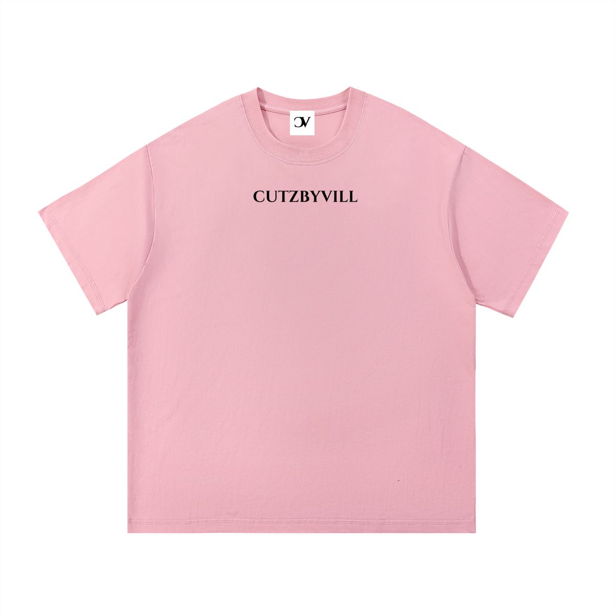 “CV” CUTZBYVILL Cotton T-Shirt